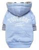 Touchdog Hampton Beach Designer Ultra Soft Sand-Blasted Cotton Pet Dog Hoodie Sweater