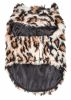 Pet Life Luxe 'Lab-Pard' Dazzling Leopard Patterned Mink Fur Dog Coat Jacket