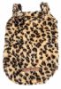 Pet Life Luxe 'Poocheetah' Ravishing Designer Spotted Cheetah Patterned Mink Fur Dog Coat Jacket