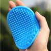 1 Pcs Pets Silicone Washing Glove Dog Cat Bath Brush Comb Rubber Glove Hair Grooming Massaging Kitchen Cleaning Gloves